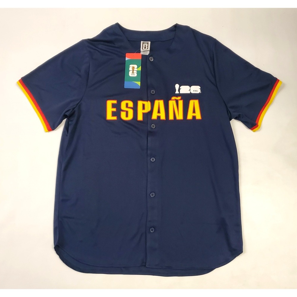 Official 2026 FIFA World Cup Spain Champions Authentic Jersey  XL  New With Tag